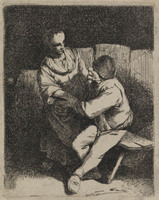 TvB G 0156
          <br/>
          Kroeginterieur met man en vrouw
          <br/>
          <em>Bega, Cornelis (1631/32-1664)</em>